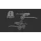 Art Scale Kit Goryunov SG-43 machine gun - géppuska készlet