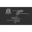Art Scale Kit Goryunov SG-43 machine gun - géppuska készlet