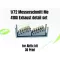 Art Scale Kit Messerschmitt Me 410A Exhaust detail set for Airfix - kipufogó készlet