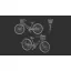 Art Scale Kit Women's Bicycle classic - 3D print - kerékpár makett