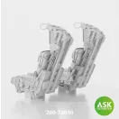 Art Scale Kit GRU7A ejection seats without seat belts 2 pcs, rec. for F-14A/B late - 3D print for Great Wall Hobby - katapultülés feljavító készlet