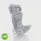Art Scale Kit Gloster Meteor F.8/FR9 ejection seat M.B. Mk.2E exc.l seat belts for Airfix - katapultülés feljavító készlet