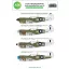 Art Scale Kit Curtiss Kittyhawk Mk.IV Pacific battlefield RAAF part III - matricakészlet