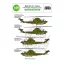Art Scale Kit Bell AH-1G Cobra 114th Aviation helicopter cavalery - part 3 - matricakészlet