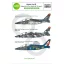 Art Scale Kit Alpha Jet E Belgian Air Force and Armeé de l'Air - part 2 - matricakészlet