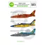 Art Scale Kit Alpha Jet E Belgian Air Force and Armeé de l'Air - part 3 - matricakészlet