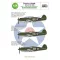 Art Scale Kit Curtiss Hawk 81-A-2 (P-40B) part 1 - Pearl Harbor defenders - matricakészlet