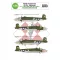 Art Scale Kit B-25J Mitchell part 3 - US Air Force Bitch N Mitch Mediterranean riders - matricakészlet