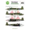 Art Scale Kit B-25J Mitchell part 7 - US Dogface Squadron, Yahoudi, Mediterranean area - matricakészlet