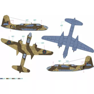   Art Scale Kit Boston MK.III part 1 - Workhorses in the sky - matricakészlet