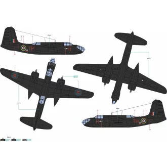   Art Scale Kit Boston MK.III part 2 - Workhorses in the sky - matricakészlet