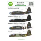 Art Scale Kit Boston MK.III part 2 - Workhorses in the sky - matricakészlet
