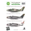 Art Scale Kit F-84F Thunderstreak part 1 - Belgian Air Force - matricakészlet