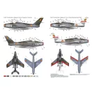 Art Scale Kit F-84F Thunderstreak part 1 - Belgian Air Force - matricakészlet
