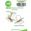 Art Scale Kit B5N Kate seat belts - 3D printed decals by ASK - 3D biztonságiöv-matrica
