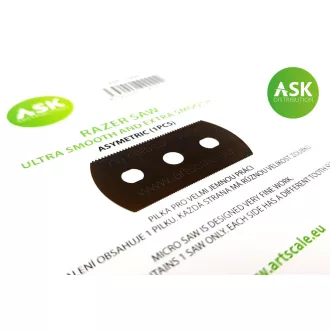   Art Scale Kit Razor Saw - ultra and extra smooth asymmetric 70/43 teeth 1 pc - fűrészlap