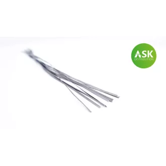   Art Scale Kit Lead Wire - Flat 0,2 x 1,0 mm x 140 mm (cca. 10 pcs) - ólomhuzal