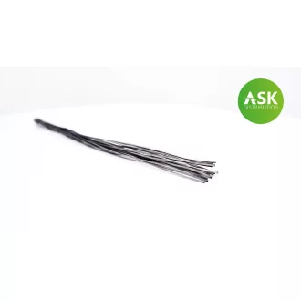   Art Scale Kit Lead Wire - Halfround 0,8 x 0,55 x 140 mm (cca. 16 pcs) - ólomhuzal