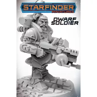 Archon Studio - Starfinder - DWARF SOLDIER figura