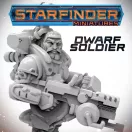 Archon Studio - Starfinder - DWARF SOLDIER figura
