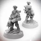 Archon Studio - Starfinder - DWARF SOLDIER figura