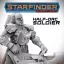 Archon Studio - Starfinder - HALF - ORC SOLDIER figura