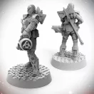 Archon Studio - Starfinder - HALF - ORC SOLDIER figura
