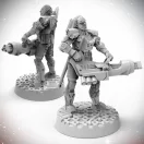 Archon Studio - Starfinder - HALF - ORC SOLDIER figura