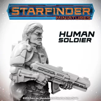 Archon Studio - Starfinder - HUMAN SOLDIER figura