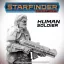Archon Studio - Starfinder - HUMAN SOLDIER figura