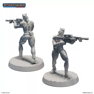 Archon Studio - Starfinder - ANDROID HIRED GUN figura