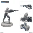 Archon Studio - Starfinder - ANDROID HIRED GUN figura