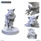 Archon Studio - Starfinder - AUGMENTED ACTIVIST figura