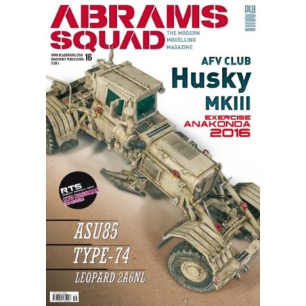 Abrams Squad nr 16 - AFV Club Husky MKIII Exercise Anakonda 2016, RTS KTO ROSOMAK IBG Models, ASU85, Type-74, Leopard 2A6NL