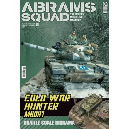 Abrams Squad nr 18 - Cold War Hunter M60A1 Braille Scale Diorama