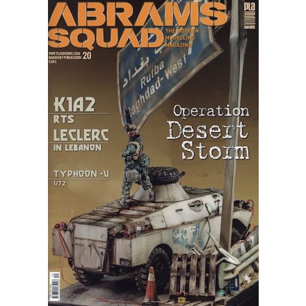 Abrams Squad No. 20 ENG - Operation Desert Storm, K1A2 RTS, Leclerc in Lebanon, Typhoon-U