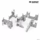 Archon Studio - Modular Terrain: COBALT FOUNDRY terepkészlet