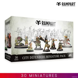   Archon Studio - Modular Terrain: CITY DEFENDERS MINIATURE PACK figura készlet