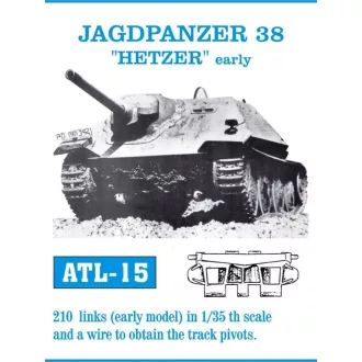 Friulmodel - Jagdpanzer Hetzer fém lánctalp