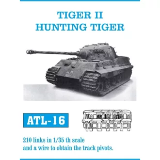 Friulmodel - Tiger II fém lánctalp