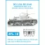 Friulmodel - M 13 / 40 fém lánctalp