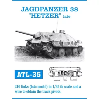 Friulmodel - Jagdpanzer Hetzer fém lánctalp