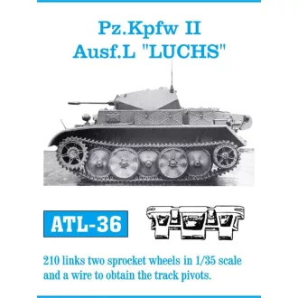 Friulmodel - Pz.II Ausf.L Luchs fém lánctalp