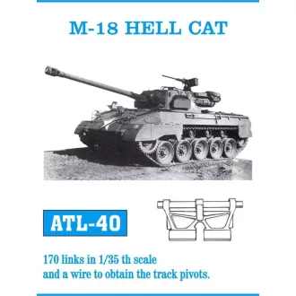 Friulmodel - M-18 Hellcat fém lánctalp