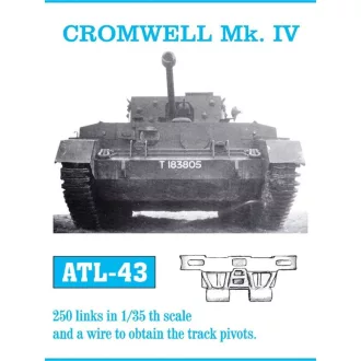 Friulmodel - Cromwell Mk.IV fém lánctalp