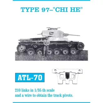 Friulmodel - Type 97 CHI-HE fém lánctalp
