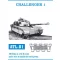 Friulmodel - Challenger 1 fém lánctalp