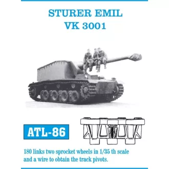 Friulmodel - Sturer Emil fém lánctalp