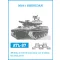 Friulmodel - M551 Sheridan fém lánctalp