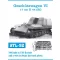 Friulmodel - Geschützwagen VI 17cm K44 (Sf) fém lánctalp